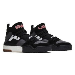 Adidas x Alexander Wang x AW Black BBall All Star '747 Warehouse' 2018 M Sz 10.5